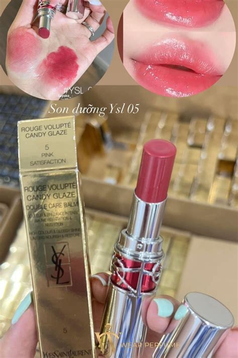 ysl candy glaze pink satisfaction|ysl lipstick sheer candy.